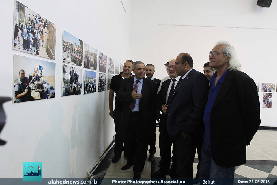 معرض صور لنقابة المصورين الصحفيين اللبنانيين بمناسبة التحرير